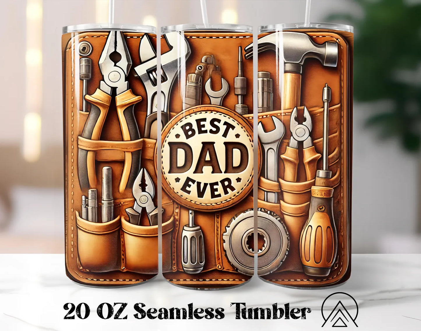 Best Dad ever 20oz Skinny Tumbler