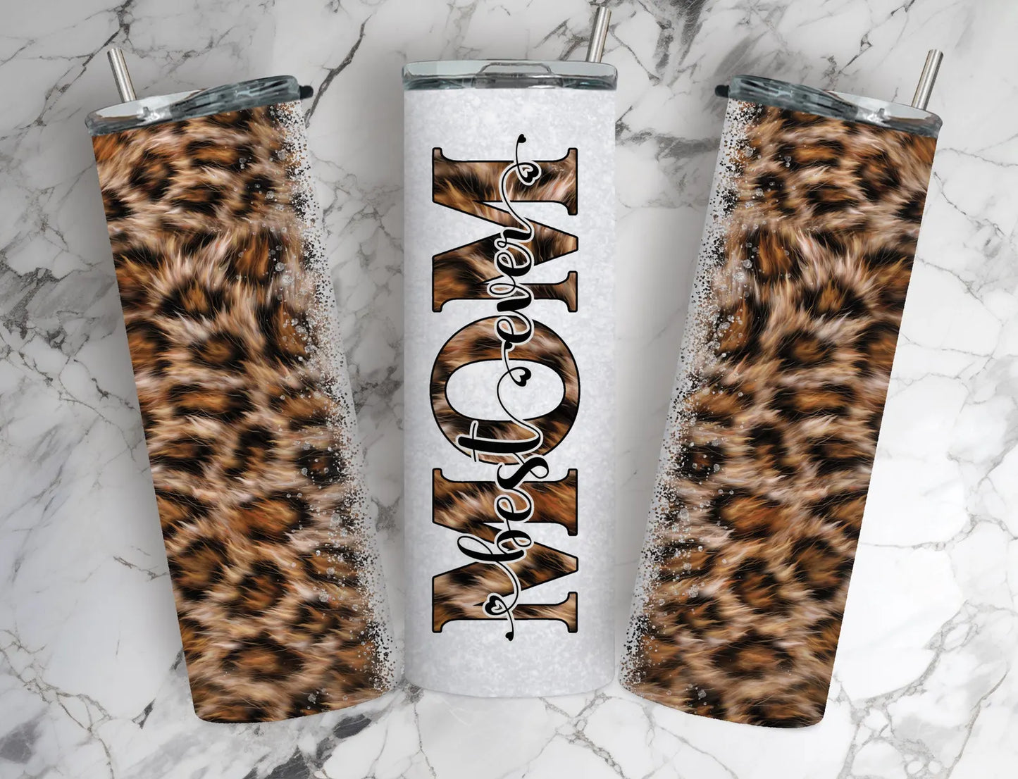 Leopad mom - 20oz Skinny Tumbler