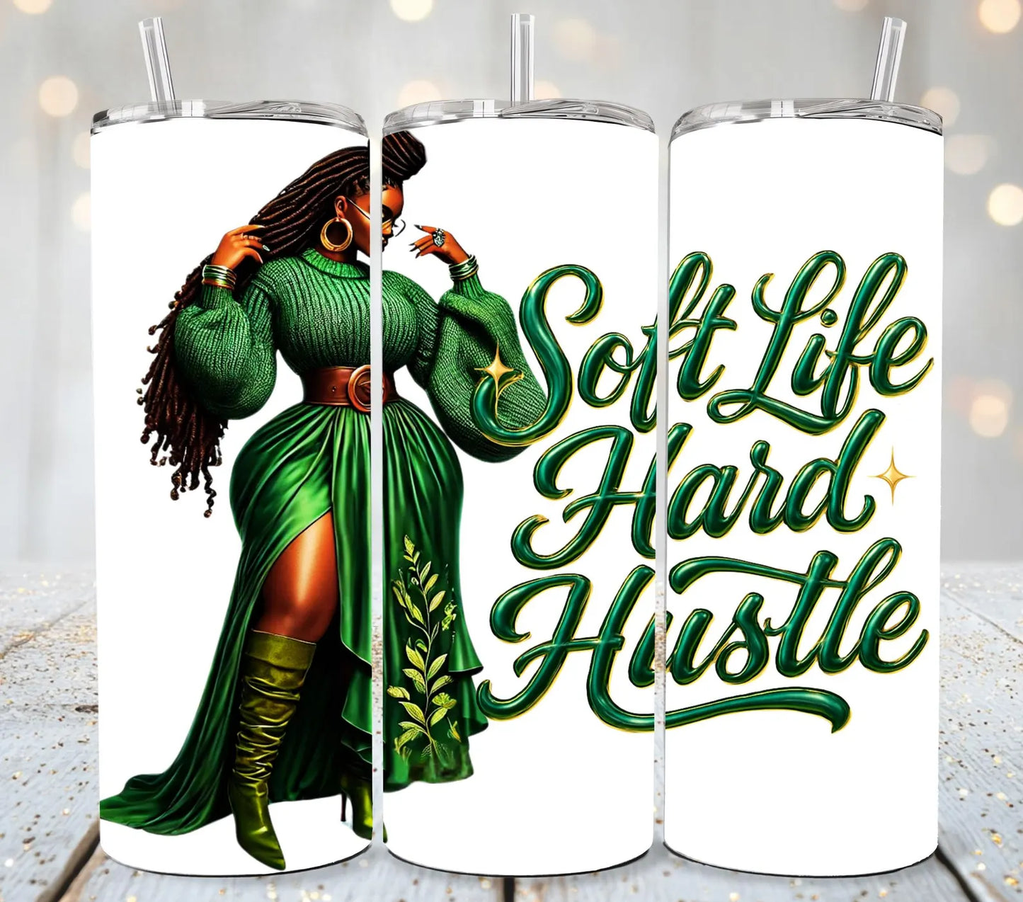 Bold Queen-20oz Skinny Tumbler