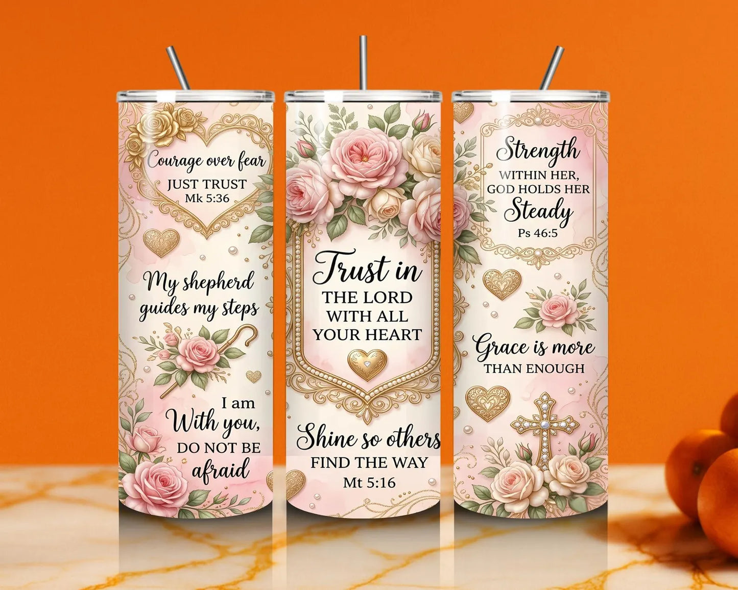 Trust in the lord -20oz Sublimation