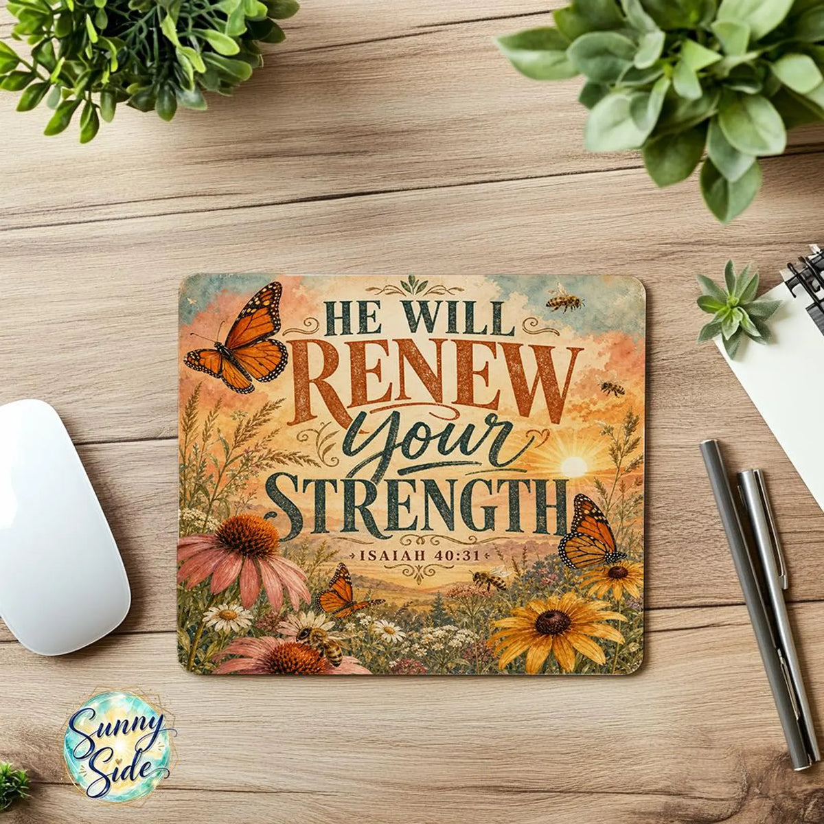 He will Renew your Strength -Ready to press transfer