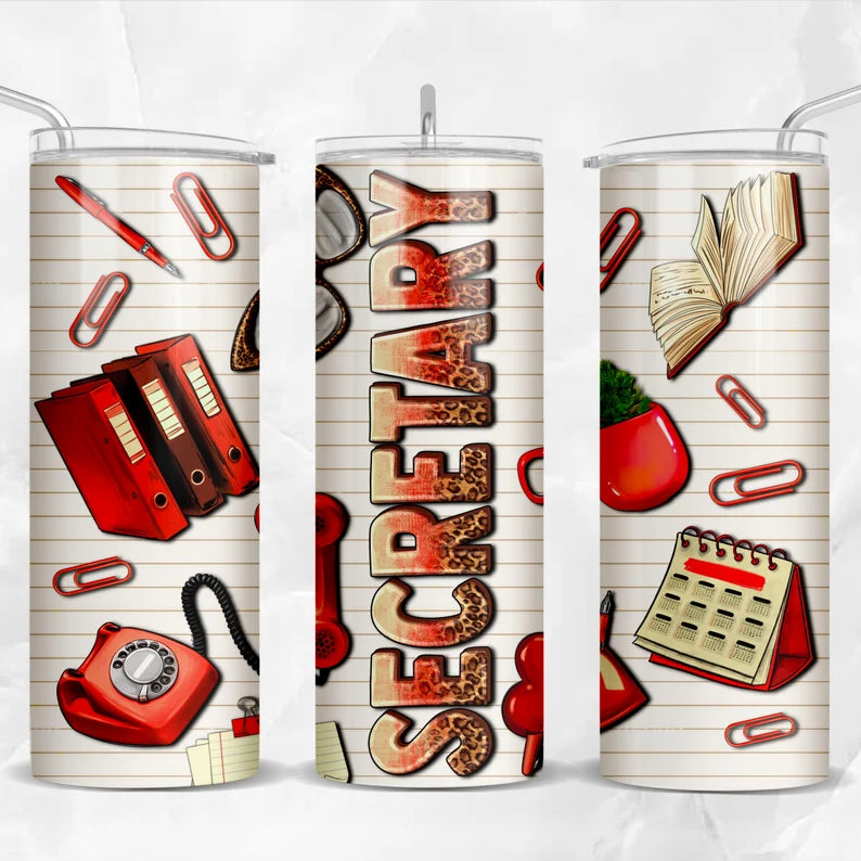 Secretary -20oz Skinny Tumbler