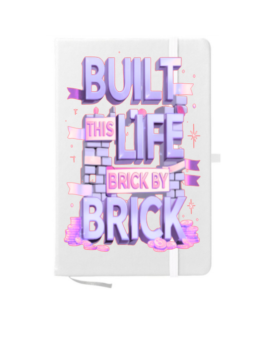 Built this life Brick by Brick-UV DTF