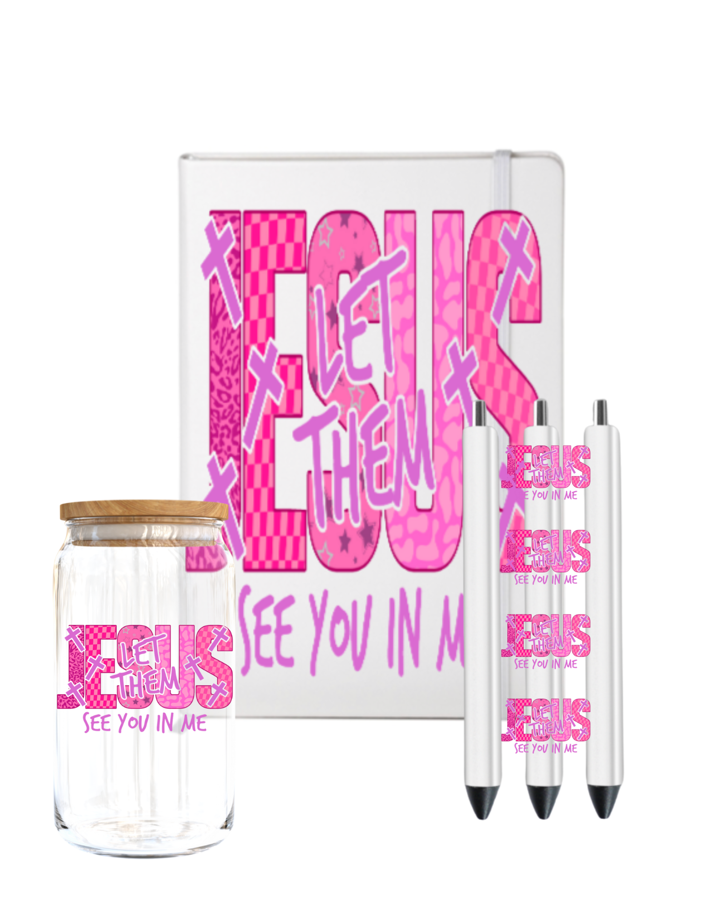 Jesus let them see you in me-UV DTF