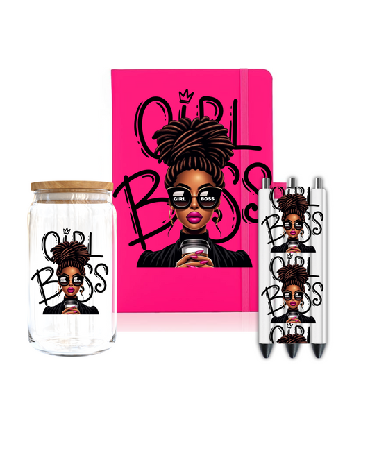Girl Boss-Journal UV DTF
