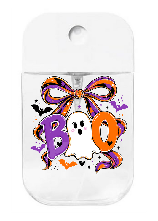 Boo with ribbon- UVDTF- Spray bottle Tranfers