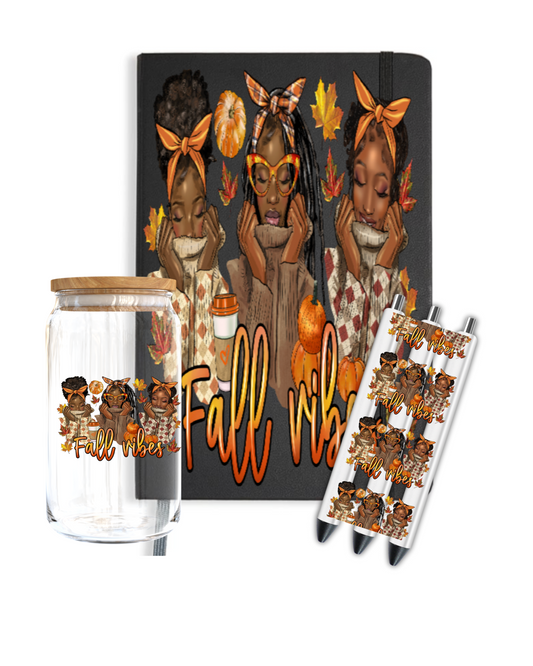 Fall vibes-Journal UV DTF DECAL