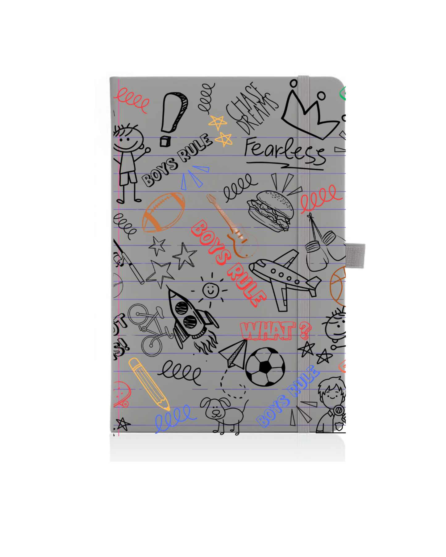 Boys Rule- Journal UV DTF