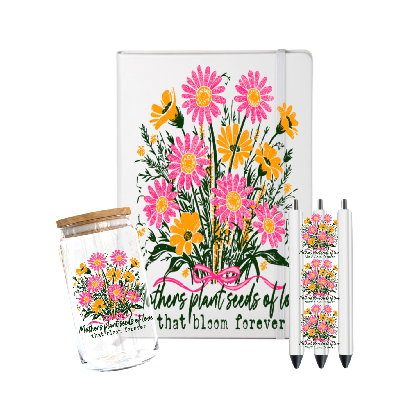 Mothers plant seeds of love that bloom forever-(mother's day ) -Journal UV DTF DECAL