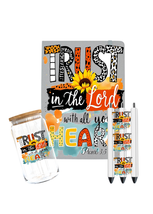 Trust in the lord with all your heart-UV DTF