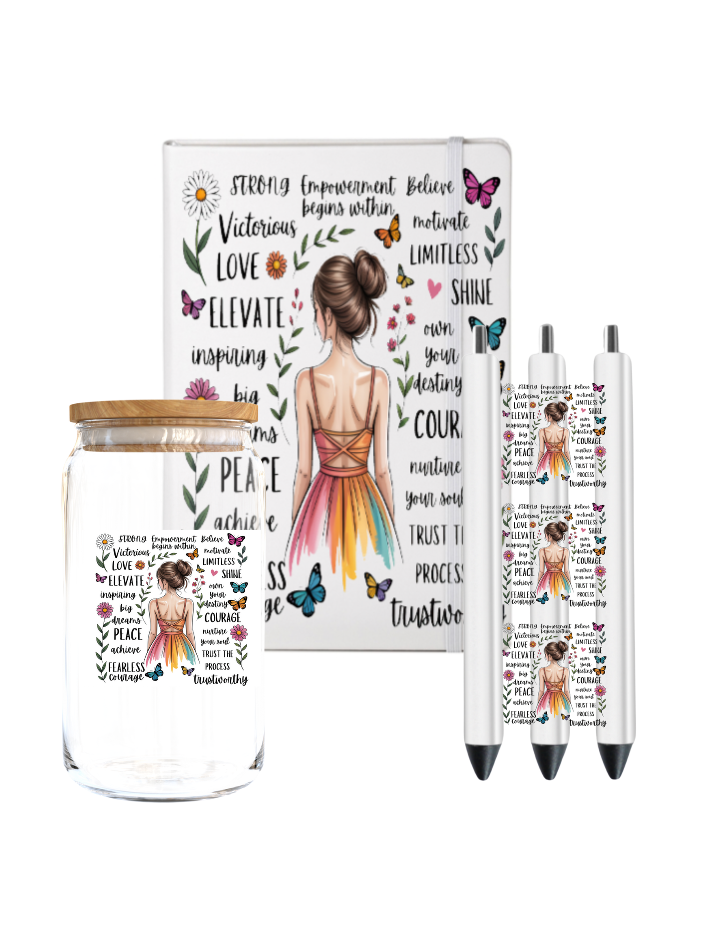 Empowerment affirmation-Journal UV DTF DECAL