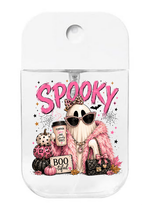 Spooky- UVDTF- Spray bottle Tranfers