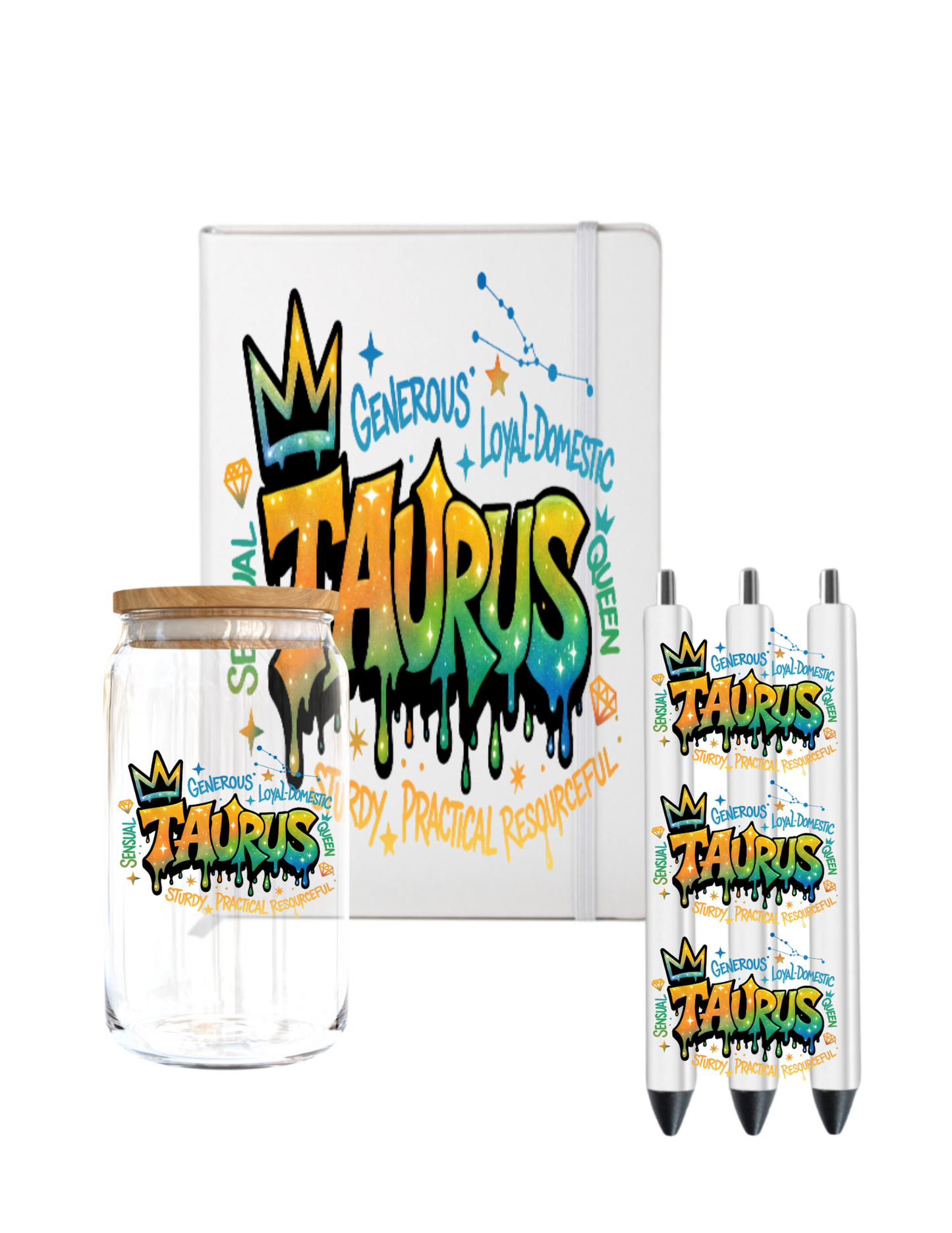 Taurus -(Zodiac Sign) -UV DTF