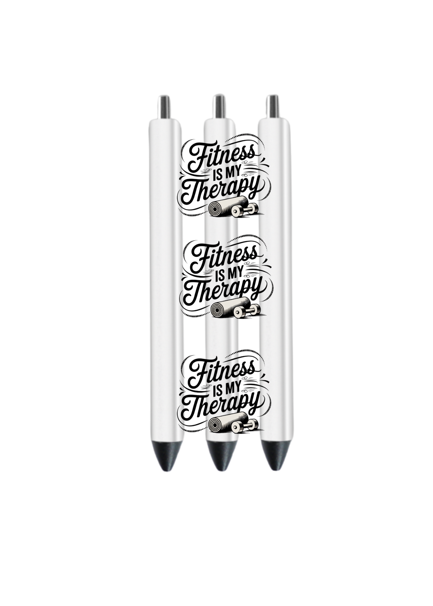 Fitness is my Therapy -UV DTF