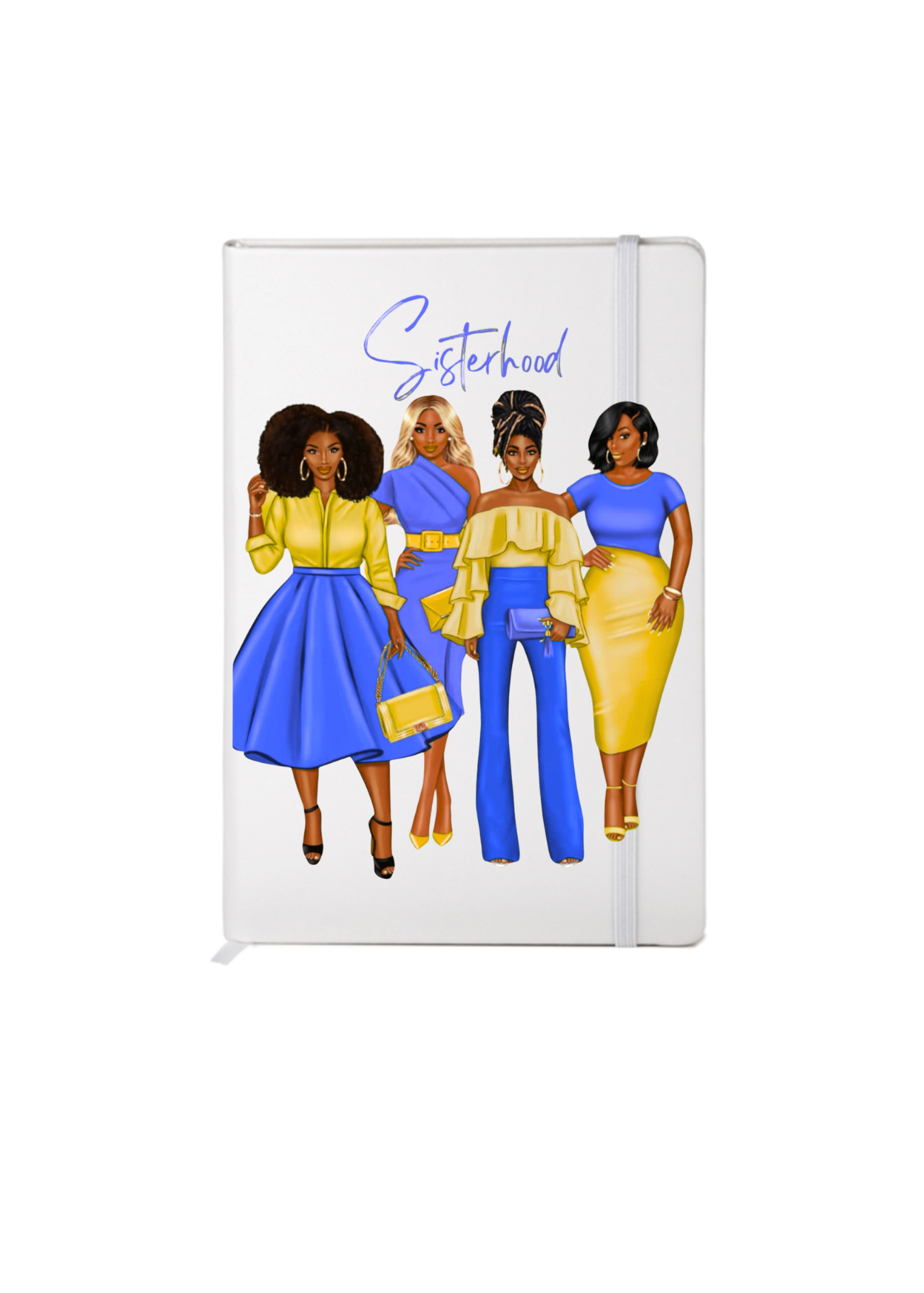 Sisterhood  (Blue & Yellow Colors) -UV DTF