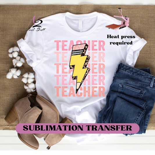 Teacher Teacher Bolt , Ready to press transfer