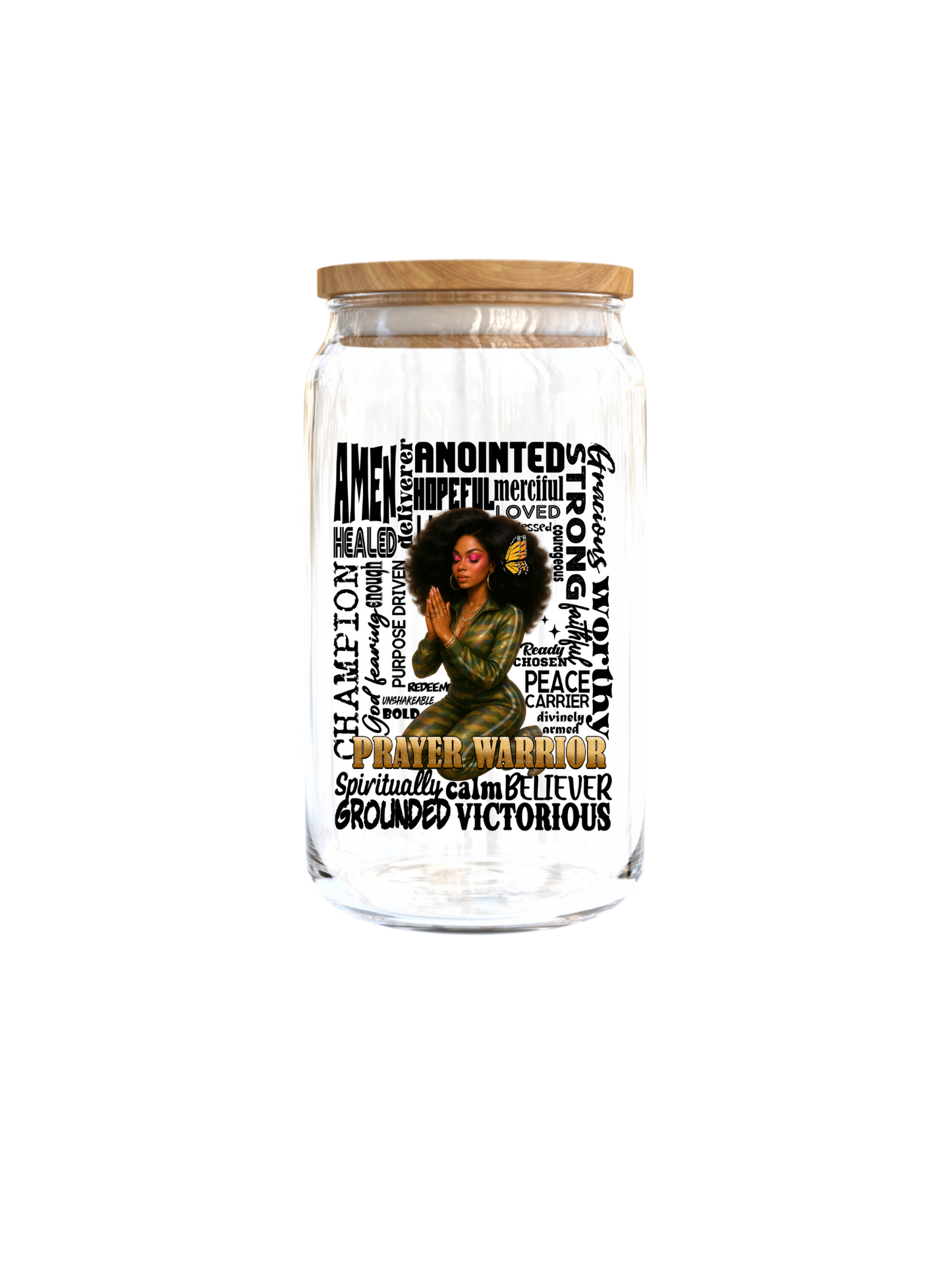 Prayer Warrior "Army outfit" - ( Christian related)-UV DTF