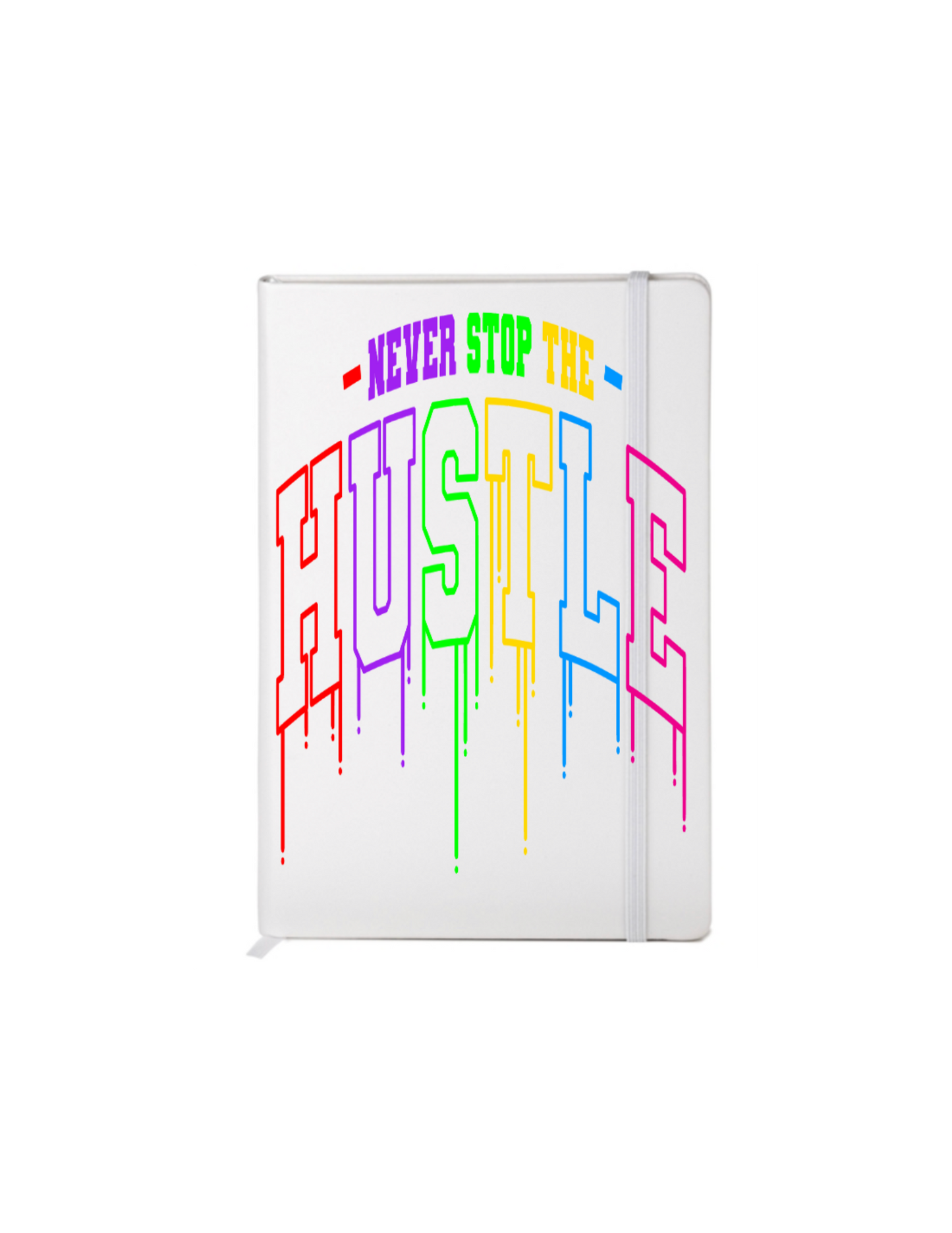 Never stop the Hustle - (Inspiration  related)-UV DTF