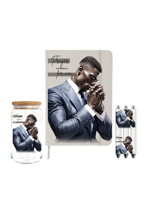 The Prayer Journal for Men | Journal  UV DTF DECAL