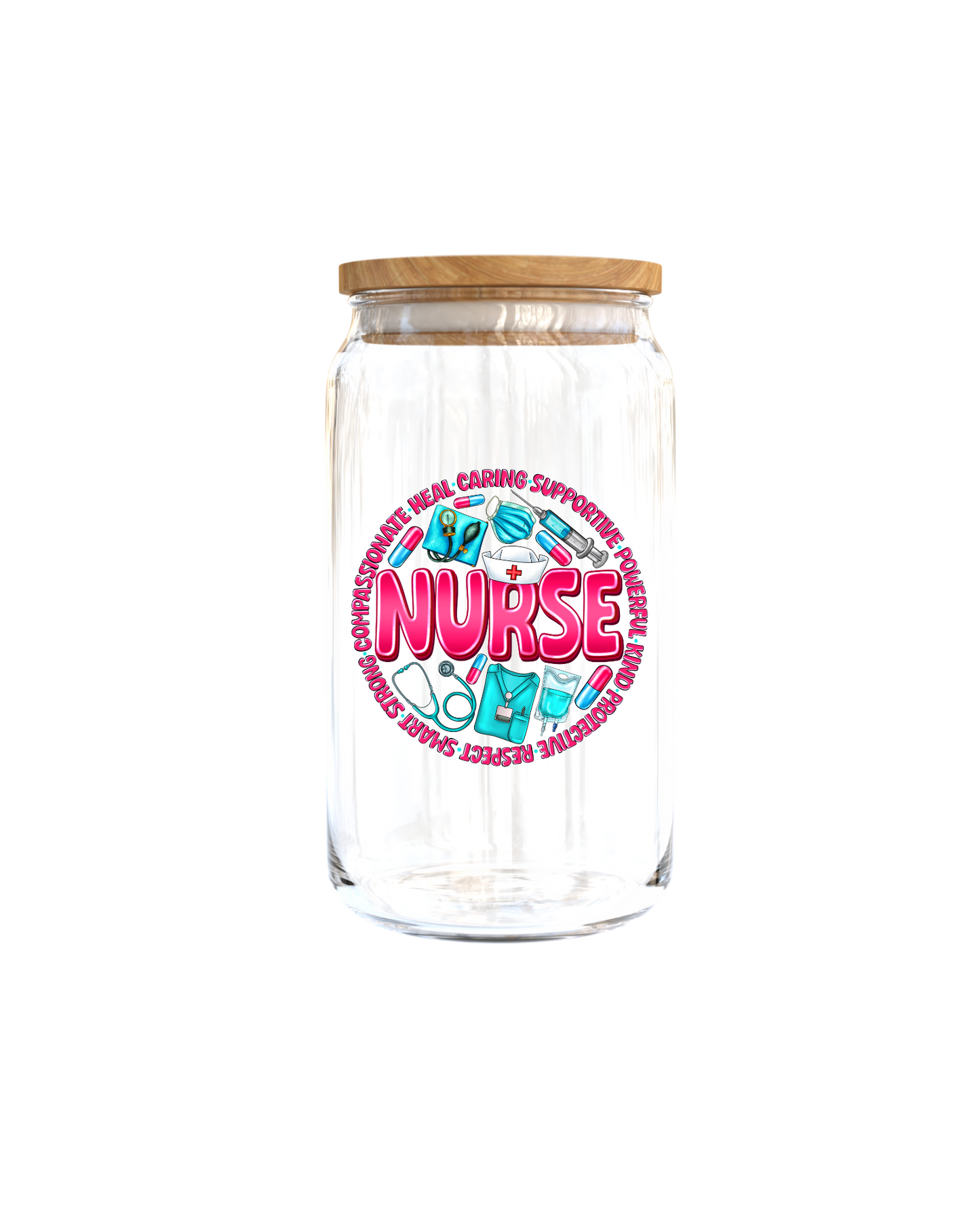 Nurse  -heal-caring- Journal UV DTF