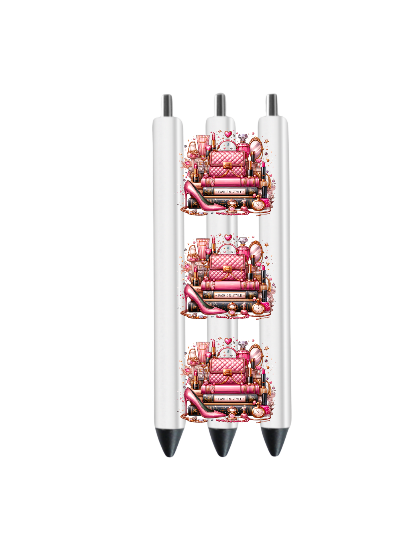 Fashion Style - pink- Journal UV DTF DECAL