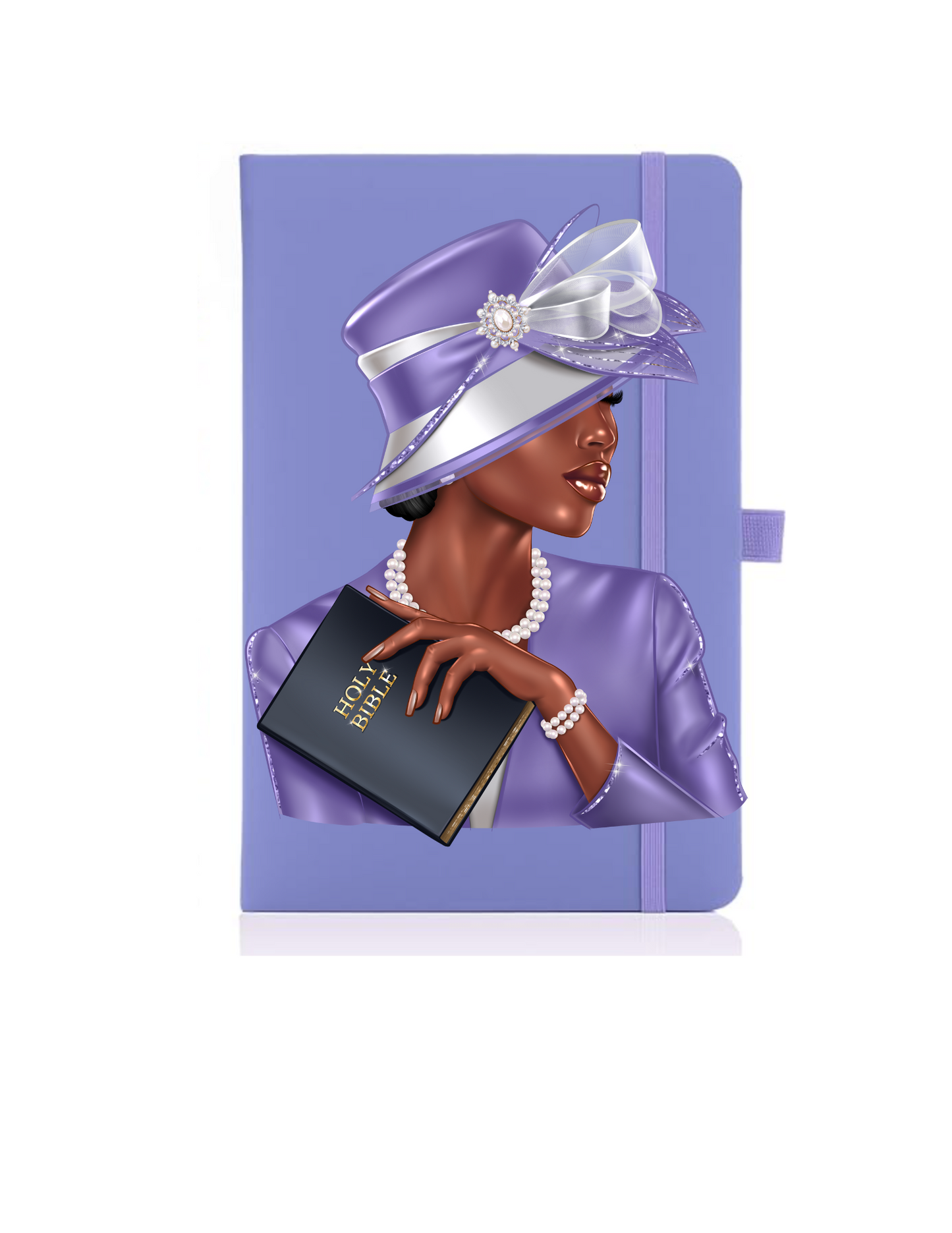 Church Lady -Purple- Journal UV DTF