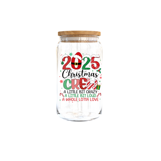 2025 Christmas Crew - UV DTF DECAL 4''