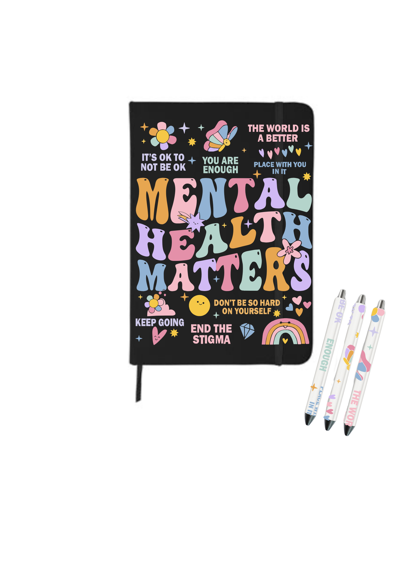 Mental Health Matters | Journal UV DTF DECAL