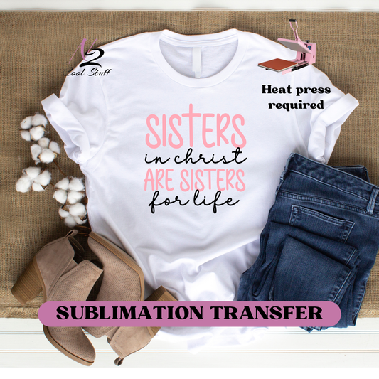 Sisters in christ - Ready to press transfer