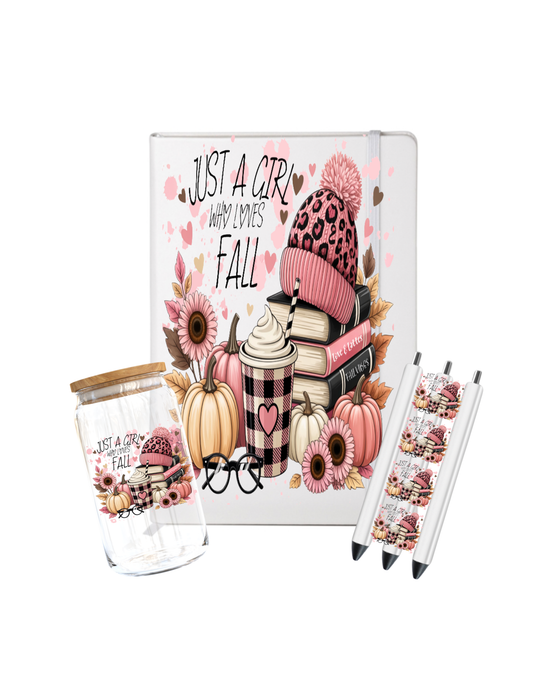 Just a girl who loves fall-UV DTF