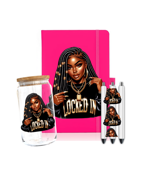 Locked in -Journal UV DTF DECAL