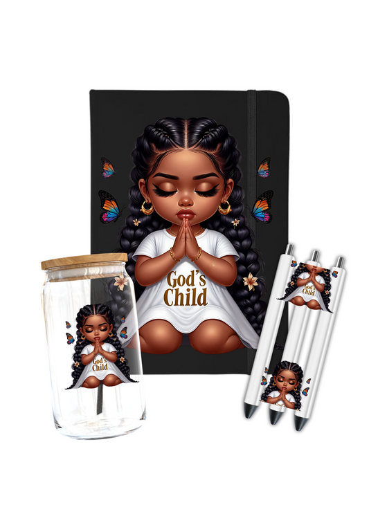 God's Child- Journal UV DTF