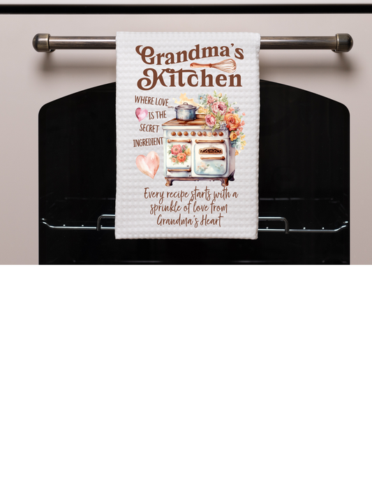 Grandama's Kitchen  - Kitchen Towel DTF