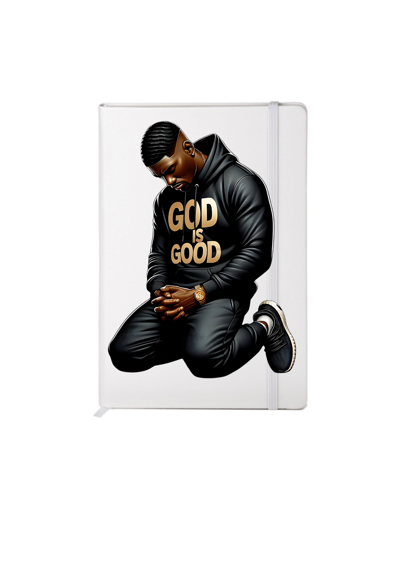 God is good- Journal UV DTF