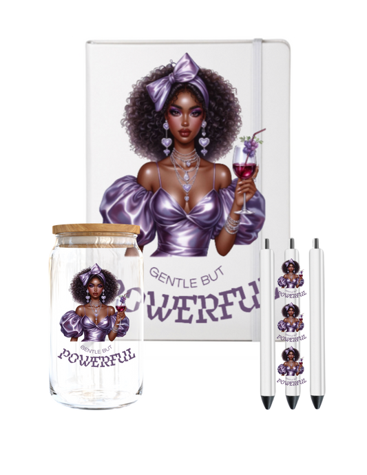 Gentle But Powerful ( Melanin Women ) -UV DTF