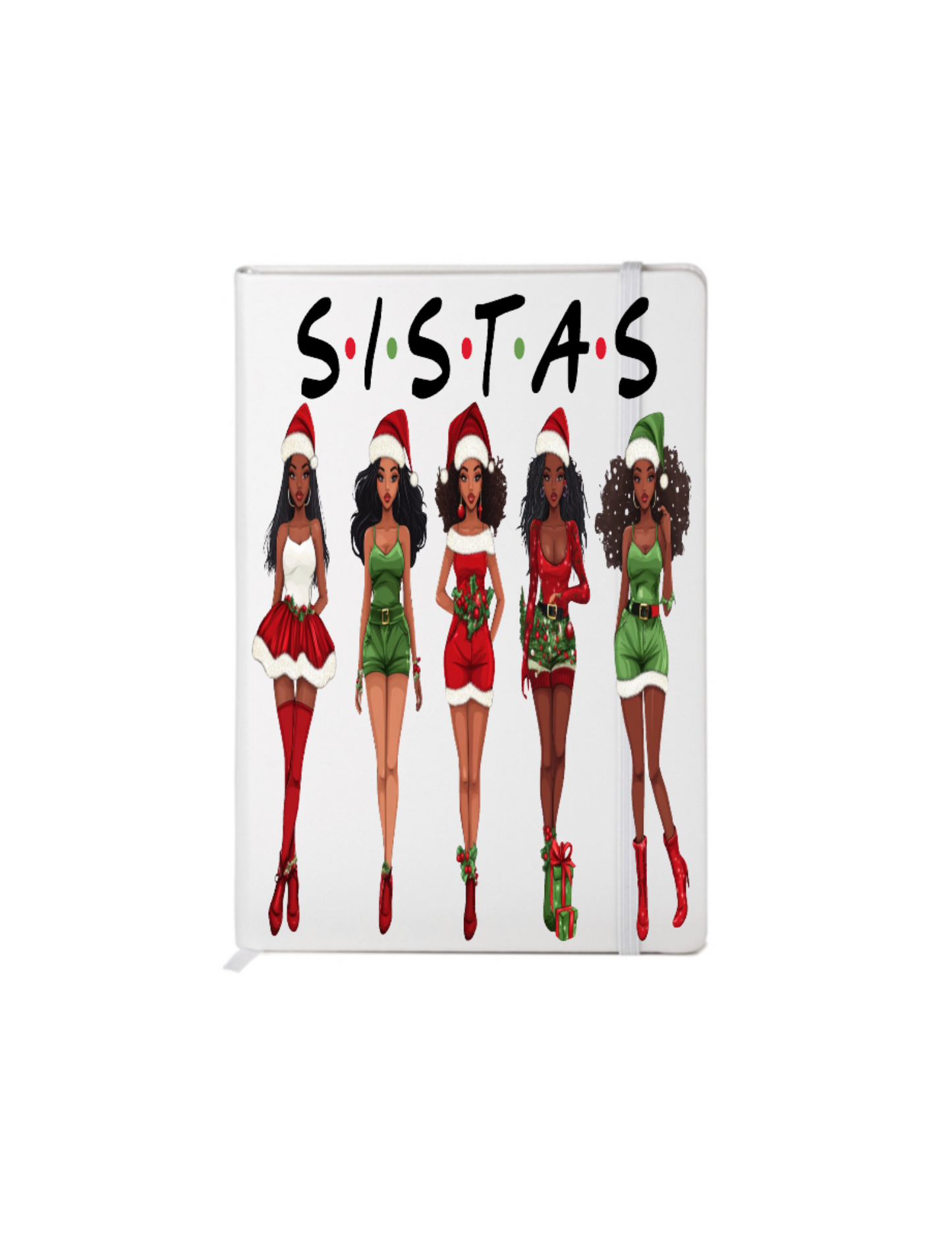 Sistas Christmas (Melanin Women)-UV DTF