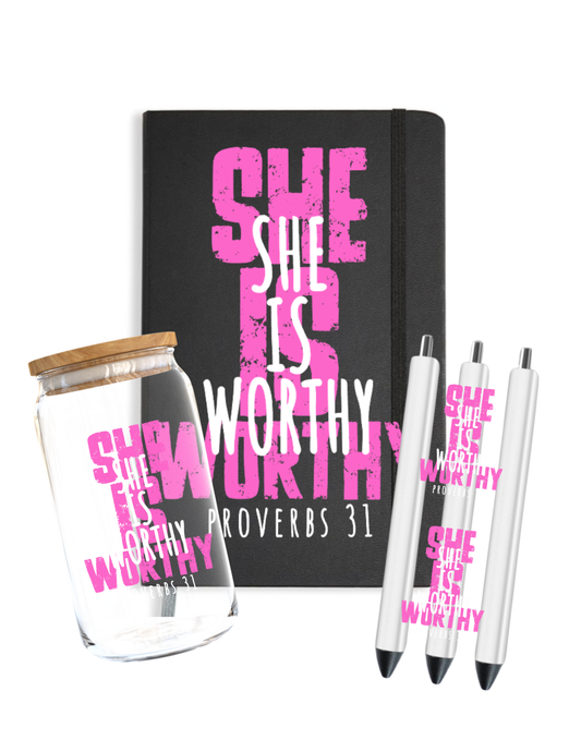 She is worthy-UV DTF