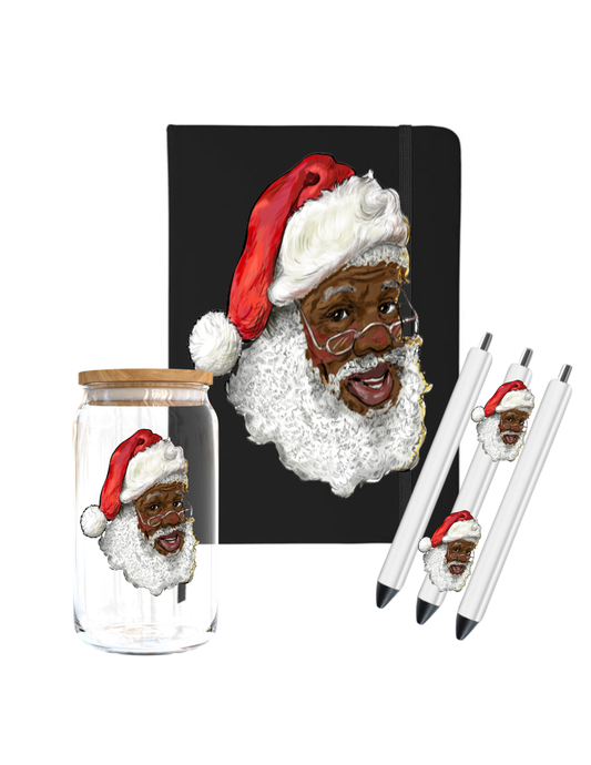 Black Santa-UV DTF