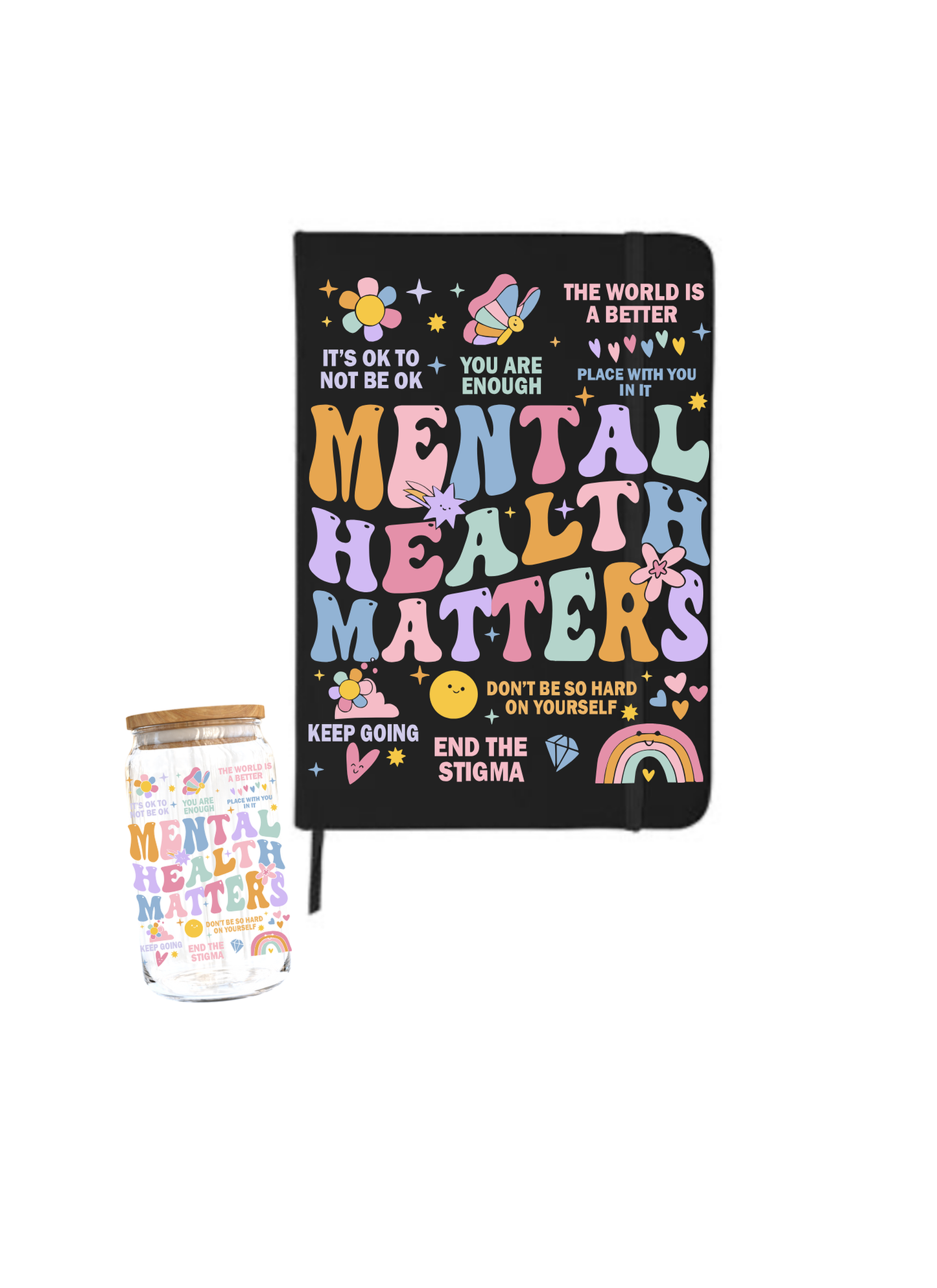 Mental Health Matters | Journal UV DTF DECAL