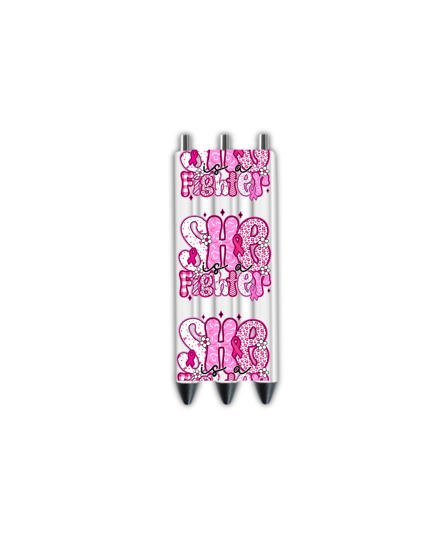 She is a Figther (Breast cancer )-UV DTF