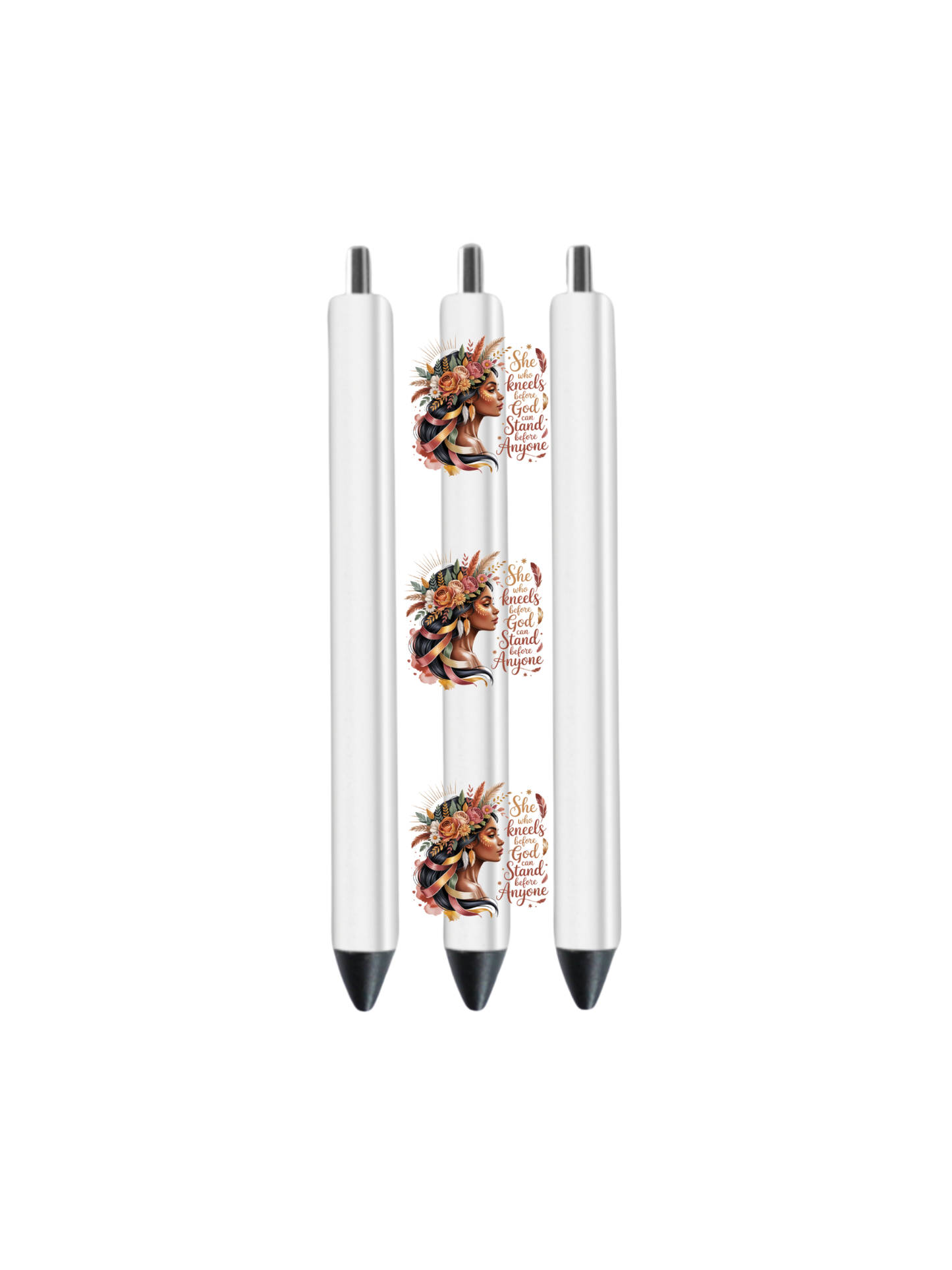 Grace made me unstoppable (Melanin Christian related) -Journal UV DTF DECAL