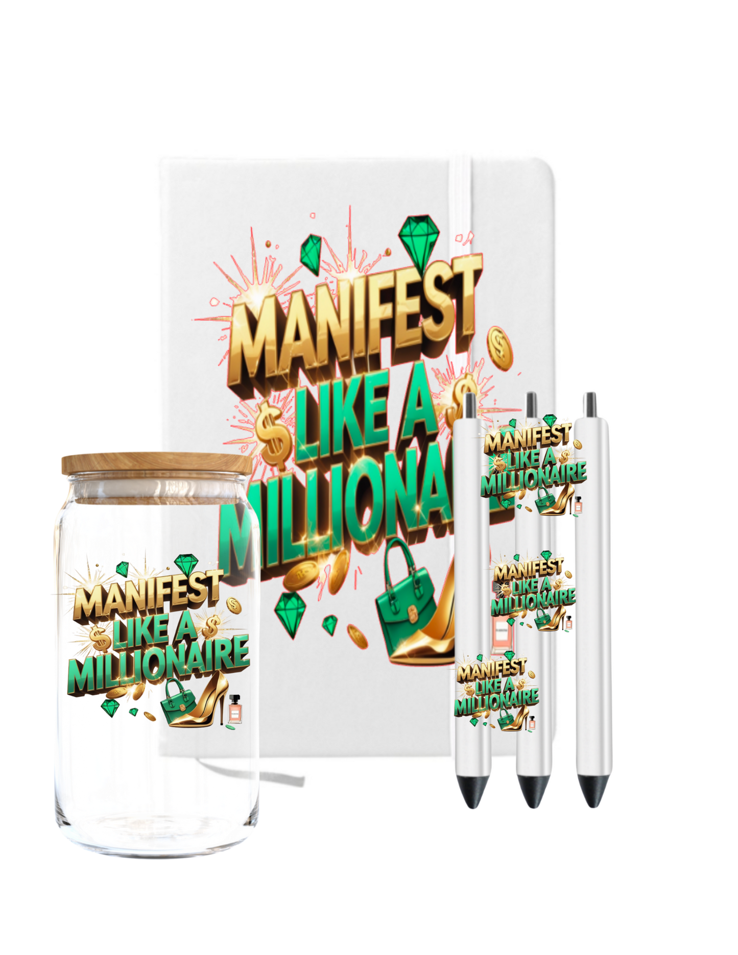 Manifest like a Millionaire -UV DTF
