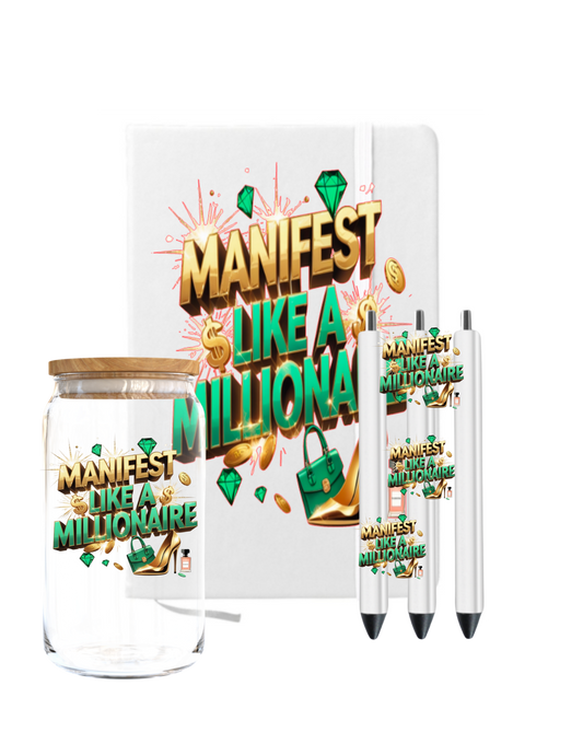 Manifest like a Millionaire -UV DTF
