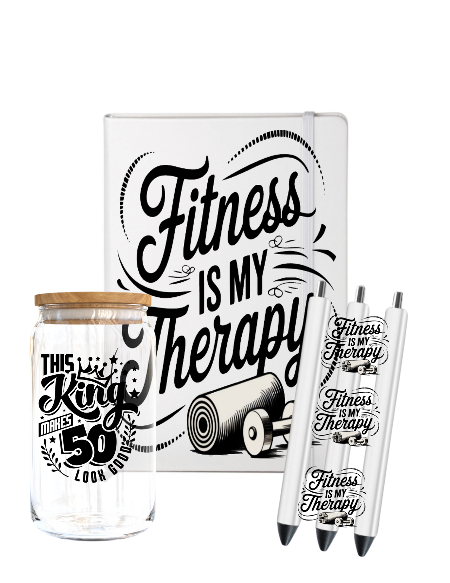 Fitness is my Therapy -UV DTF