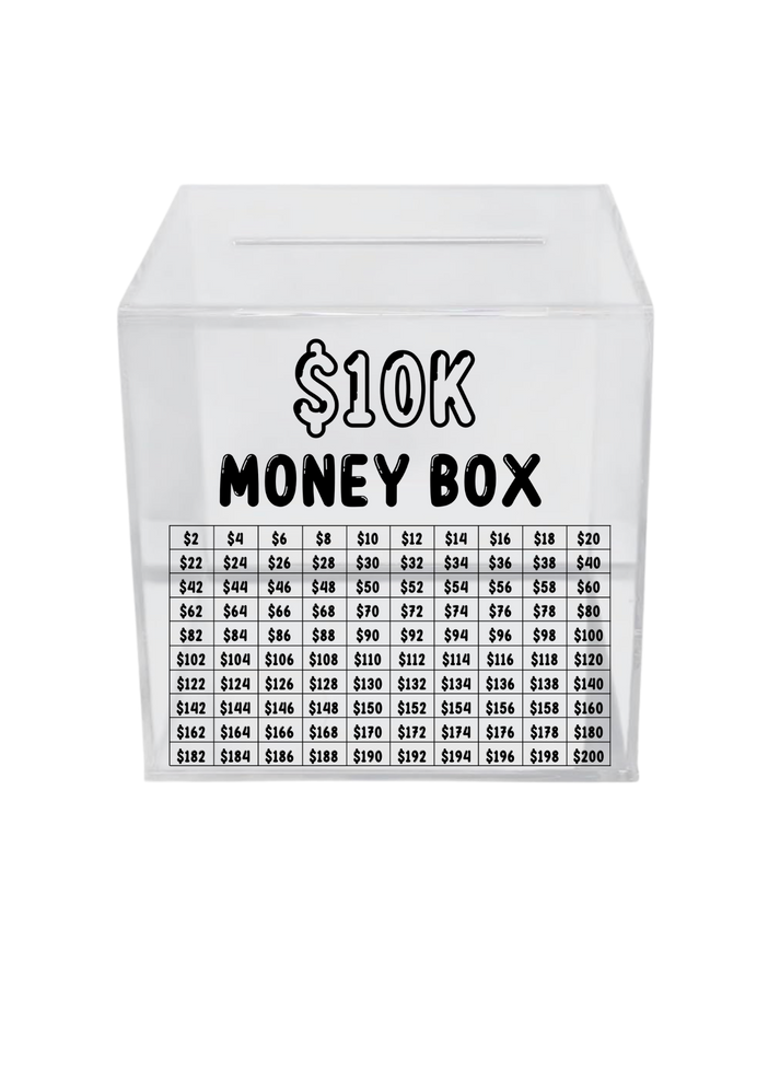 10k money challenge Black writing - UVDTF – N2coolstuff