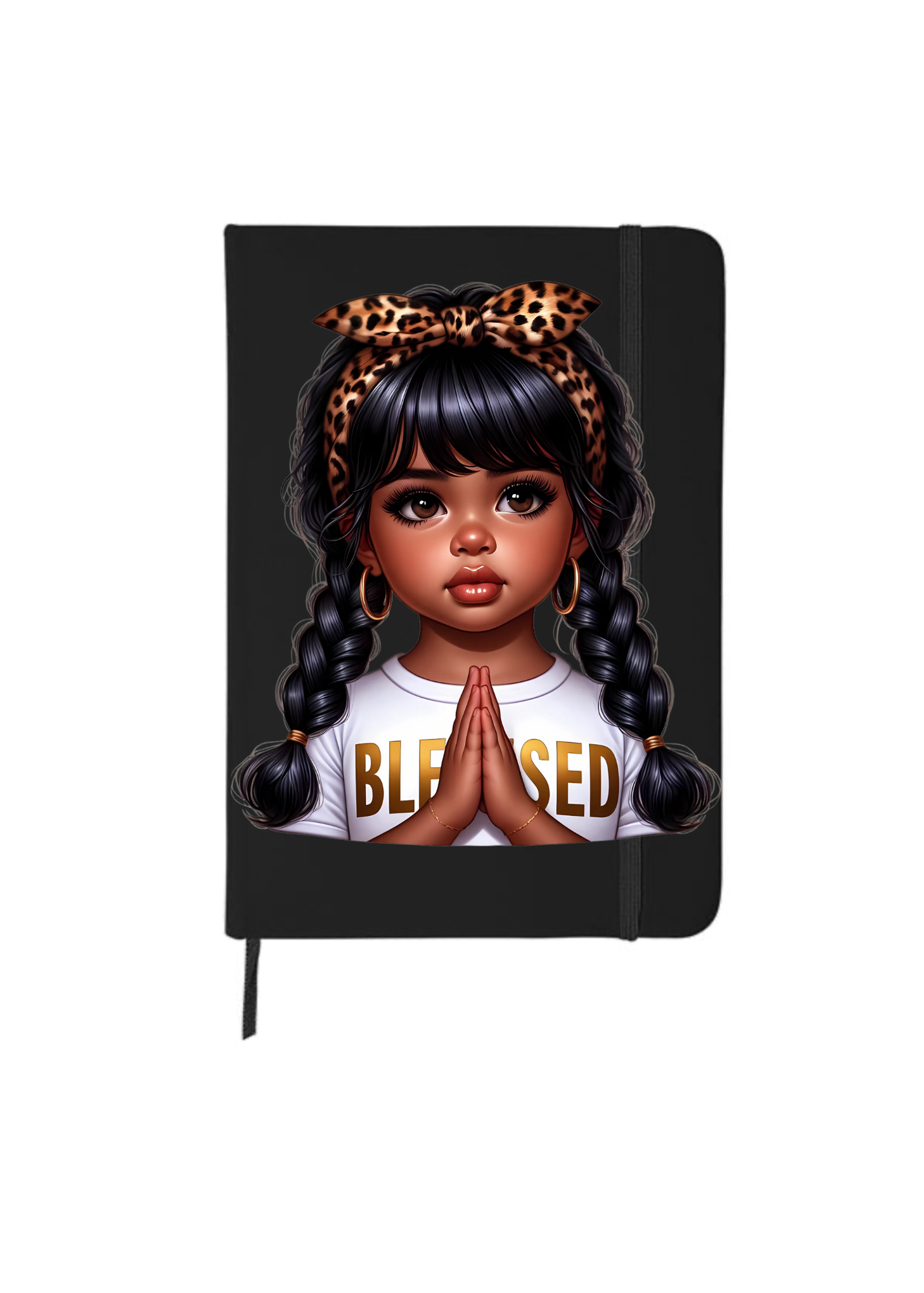 Little Girl -Blessed- Journal UV DTF