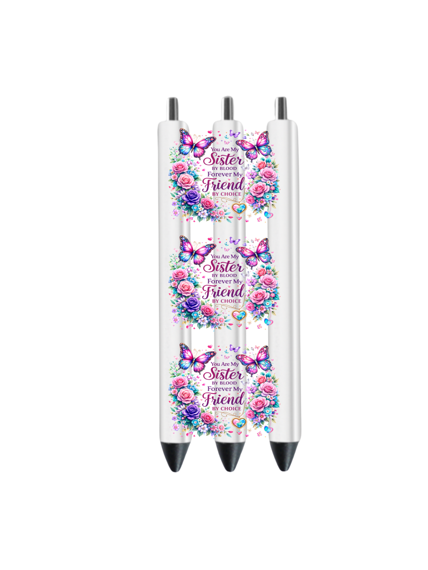 You are my Sister by Blood forever my Friend by choice-Journal UV DTF DECAL