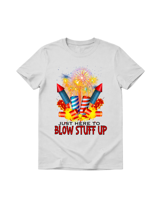 Just here to blow stuff up  -Dtf Transfer