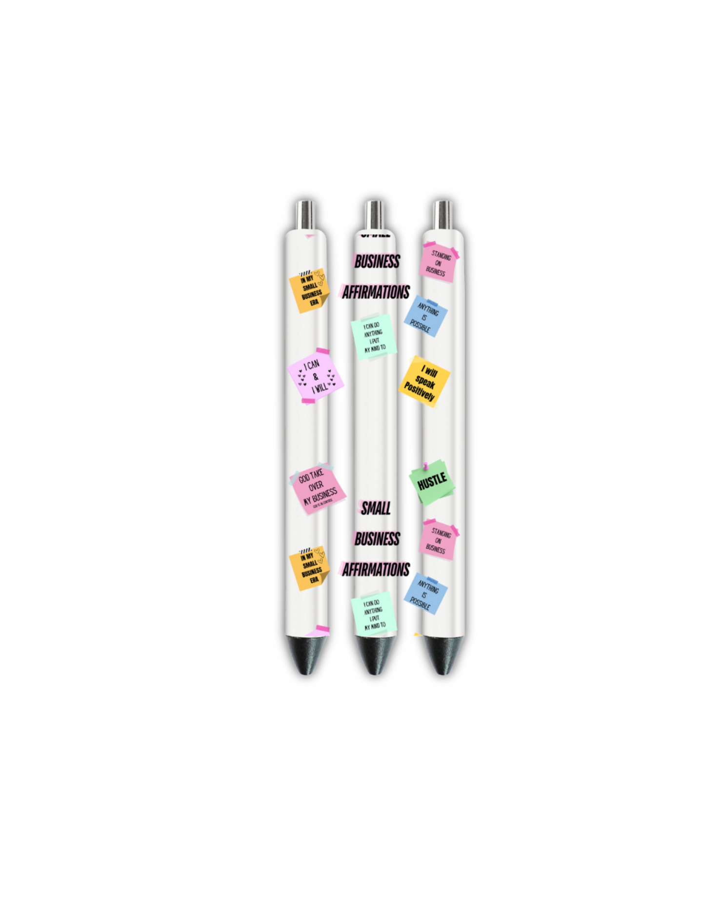 Small Business affirmations -Journal UV DTF DECAL