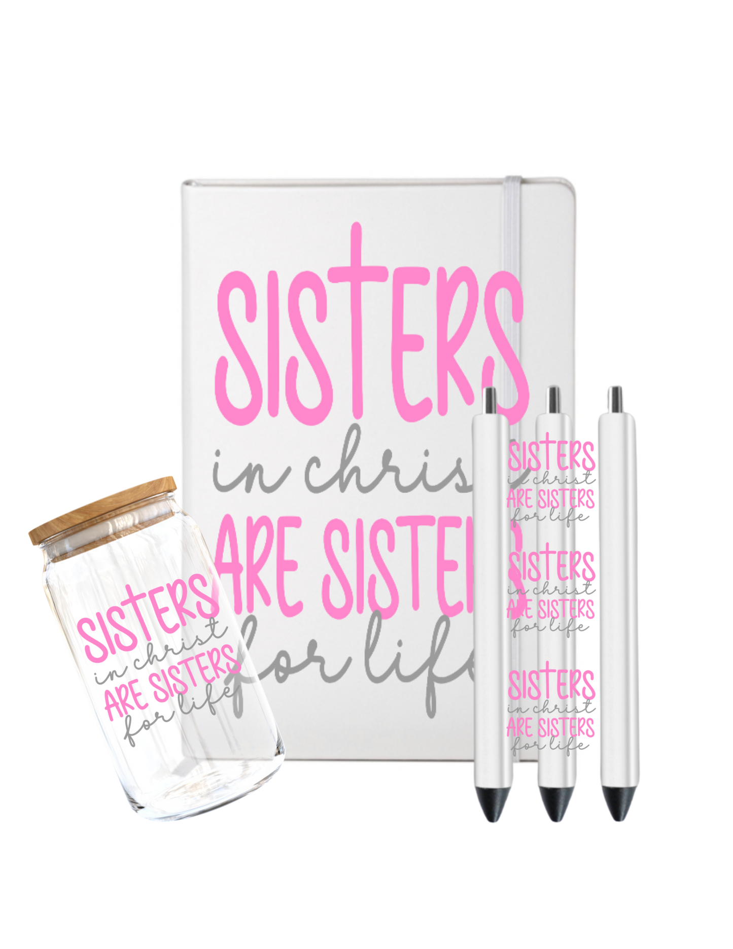 Sister in christ are sisters for life - (Christian related)-UV DTF